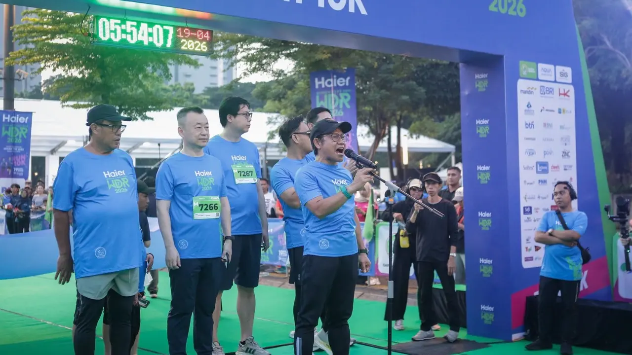 Cak Imin Hadiri Women's Day Run 2026