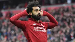 1. Mohamed Salah (Liverpool) - 22 Gol. (AFP/Paul Ellis)