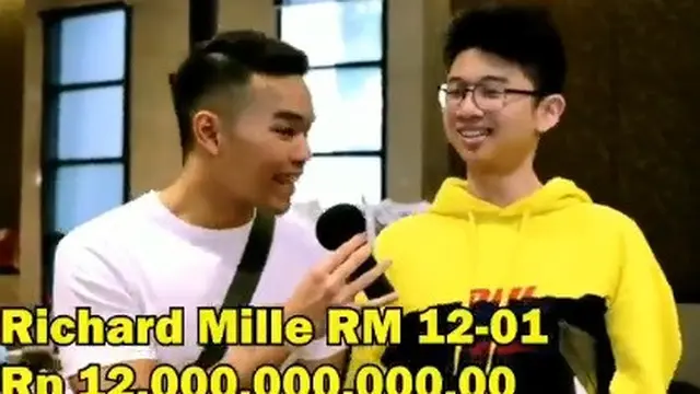 jam tangan Rp 12 Miliar