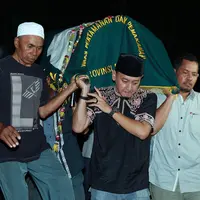 Foto Pemakaman Alm. Budi Anduk (Deki Prayoga/bintang.com)