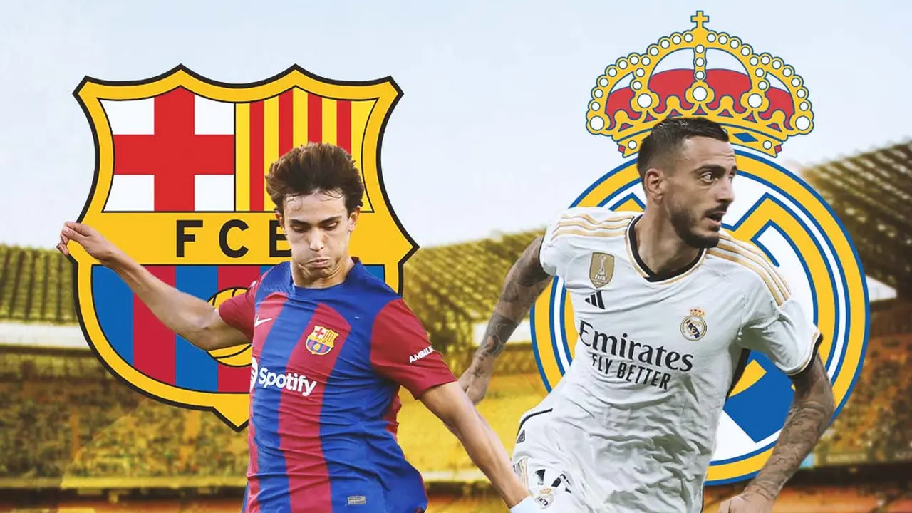 Ilustrasi - Joao Felix - Barcelona, Joselu - Real Madrid