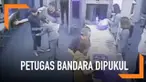 Seorang wanita memukul petugas  keamanan bandara Suvarnabhumi, Bangkok. Ia dinyatakan bersalah dan didenda 2000 THB atau senilai 890 ribu rupiah.