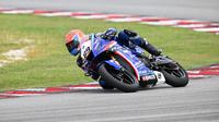 Aksi pembalap Yamaha Racing Indonesia di salah satu seri ARRC 2023. Kini pertempuran akan dilangsungkan di sirkuit Mandalika (dok: Yamaha)