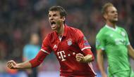 Striker Bayern Munchen asal Jerman, Thomas Muller. (AFP/Christof Stache)