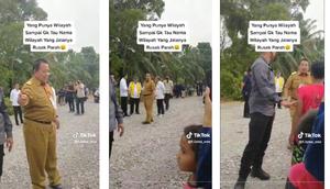 Viral Gubernur Lampung Tidak Tahu Nama Daerah hingga Tanya ke Warga Sekitar. (Doc: TikTok |&nbsp;f.isma_one)