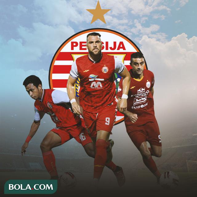 Persija Jakarta - Osvaldo Haay, Marko Simic, Otavio Dutra