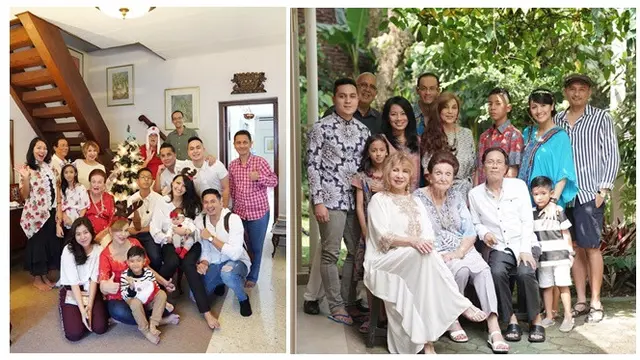 Keluarga beda agama (Sumber: Instagram/deelestari)