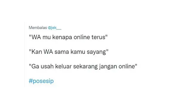6 Percakapan Pacar Posesif Ini Malah Bikin Ngakak, Curigaan Banget