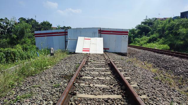 Longsor di Jalur KA Bogor-Sukabumi Belum Diperbaiki