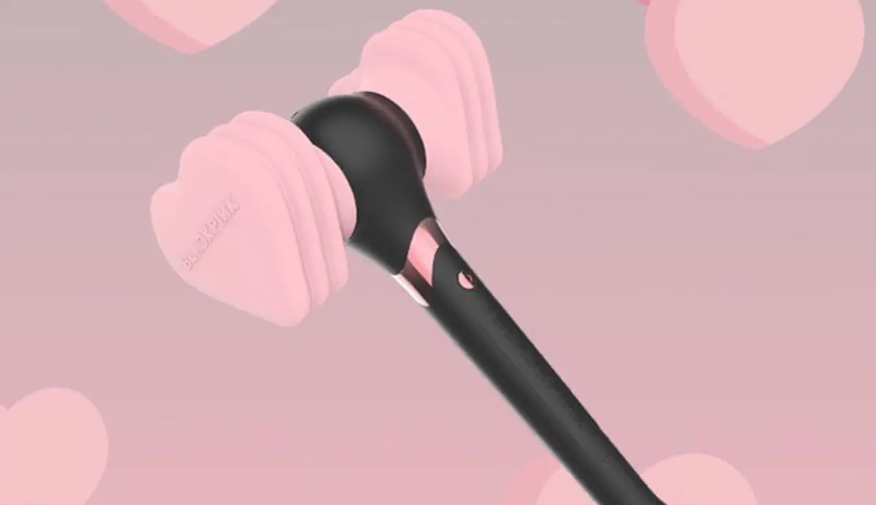 Tak hanya akan merilis album baru, BLACKPINK juga merilis lightstick resminya. Melalui akun Instagram resminya, mereka pun membagikan lightstick yang bentuknya sangat imut. (Foto: instagram.com/blackpinkofficial)