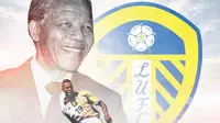 Leeds - Lucas Radebe dan Nelson Mandela (Bola.com/Adreanus Titus)