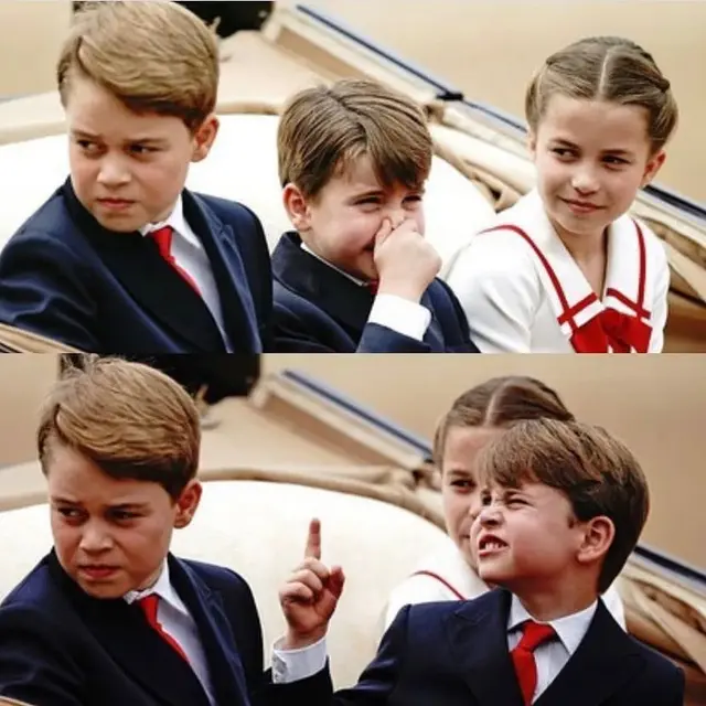 Ekspresi Candid Pangeran Louis yang Menggemaskan Saat Trooping the Colour yang Bikin Salah Fokus