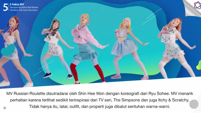 [Bintang] 5 Fakta MV Russian Roulette Red Velvet Tembus 100 Juta Penonton