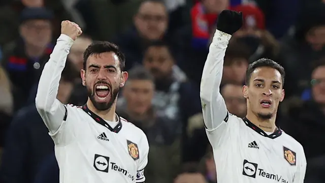 Crystal Palace vs Manchester United Liga Inggris