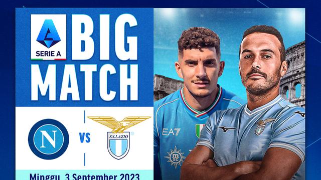 Link Siaran Langsung Napoli vs Lazio, 3 September 2023