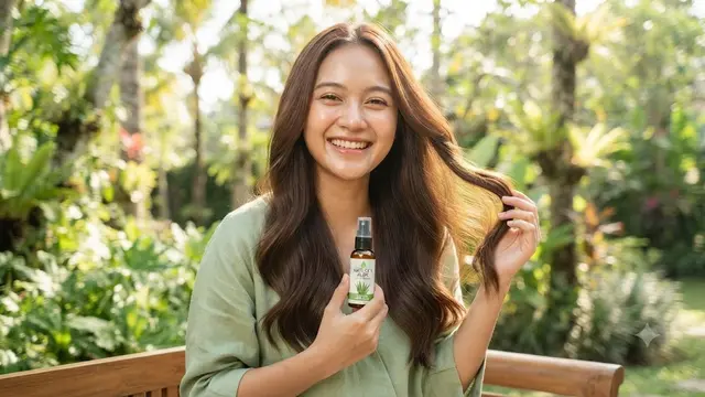 Membuat Rambut Terasa Lebih Halus (AI Generated)
