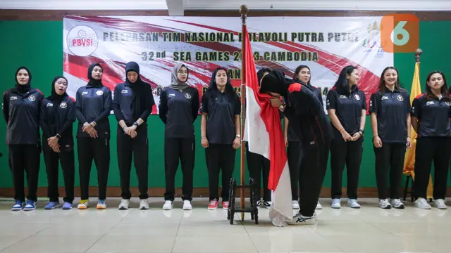 Pelepasan Timnas Voli Indonesia untuk SEA Games 2023 Kambojo