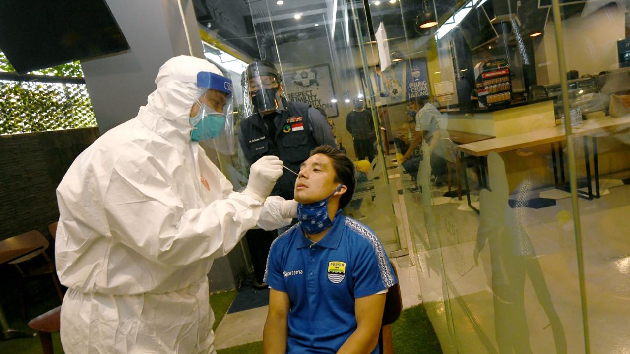 Persib Bandung, Corona, COVID-19, Corona di Jawa Barat, Corona COVID-19