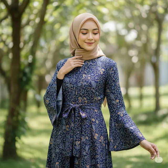 Model dengan Tali atau Belt
