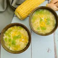 Ilustrasi sup jagung./Copyright shutterstock.com/g/amalliaeka