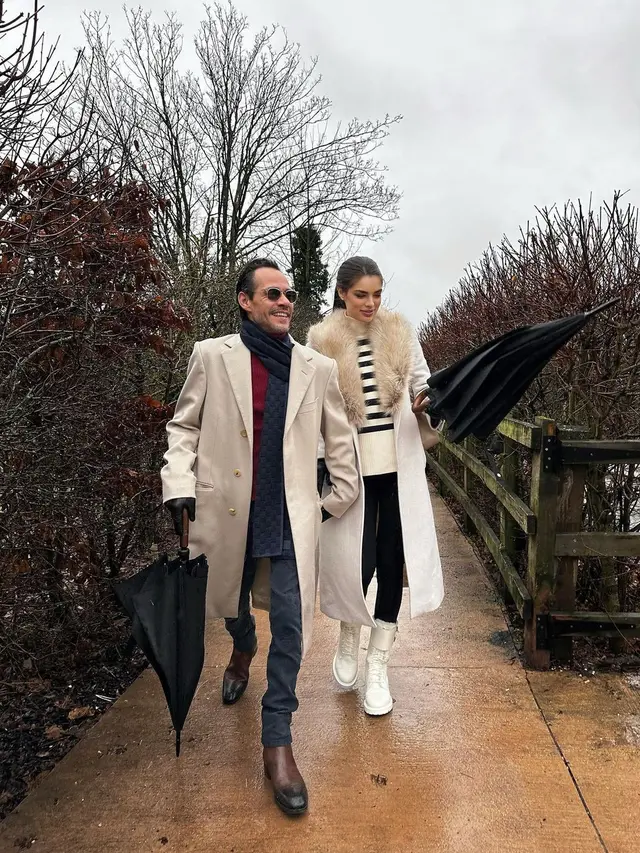 Marc Anthony dan Nadia Ferreira