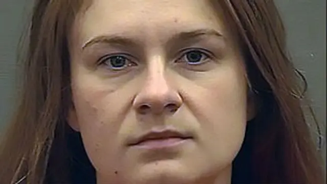 Maria Butina (Alexandria Sheriff's Office/AFP)