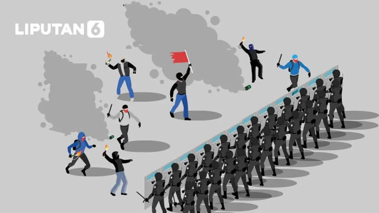 Banner Infografis Mencari Dalang Demo Rusuh Tolak UU Cipta Kerja. (Liputan6.com/Abdillah)