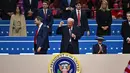 Donald Trump kembali ke Gedung Putih setelah sebelumnya pernah menjabat sebagai Presiden Amerika Serikat pada periode 2017-2021. (ANGELA WEISS/AFP)
