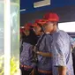Kunjungan Paskibraka 2017 ke Ragunan selesai sebelum pukul 12.00 WIB. Mereka kemudian melanjutkan wisata ke TMII, Jakarta Timur. (Liputan6.com/Aditya Eka Prawira)