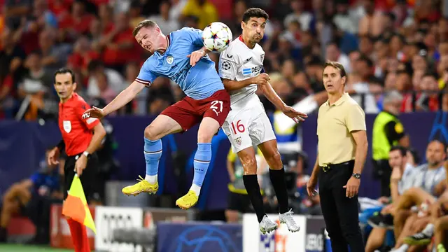 Manchester City Bantai Sevilla di Liga Champions