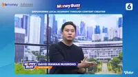 CEO DCT Agency David Irawan Nugroho pada saat cara MoneyBuzz: Empowering Local Economy Through Content Creator, Selasa (14/3/2023). (Foto: tangkapan layar/Elga N)