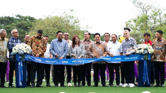 Dukung Prestasi Sepak Bola, Bank Mandiri Bersama PSSI Resmikan FIFA Arena dan Garuda Academy