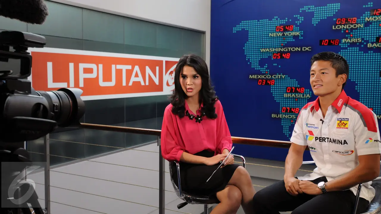 20150731-Kunjungan Pembalap GP2-Jakarta-Rio Haryanto