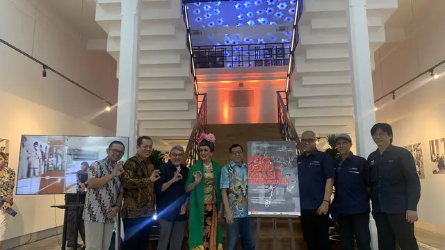 Pejabat Gubernur DKI Jakarta Heru Budi Hartono menghadiri pembukaan acara pameran galeri foto jurnalistik yang diselenggarakan oleh LKBN ANTARA, Jumat (16/2/2024). (Foto: Liputan6.com/Natasha KA)