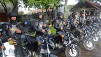 Kepolisian menyiagakan unit gerak cepat untuk pengamanan Pilkada Serentak 2018. (Foto: Liputan6.com/Muhamad Ridlo).