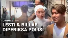 Pasangan artis Rizky Billar dan Lesti Kejora diperiksa sebagai saksi kasus dugaan penyebaran berita bohong atau hoaks. Sebelumnya, Rizky Billar melaporkan enam akun media sosial terkait hoaks perselingkuhannya dengan Asila Maisa, putri dari Wakil Bup...