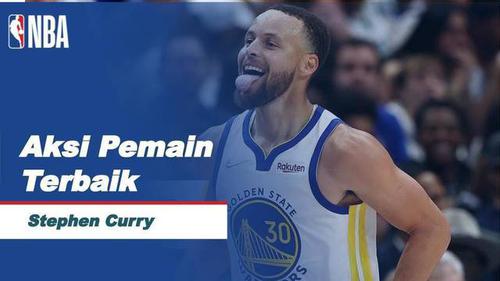 VIDEO: Kumpulan Aksi Steph Curry, Pemain Terbaik di Game 3 Final Wilayah Barat NBA