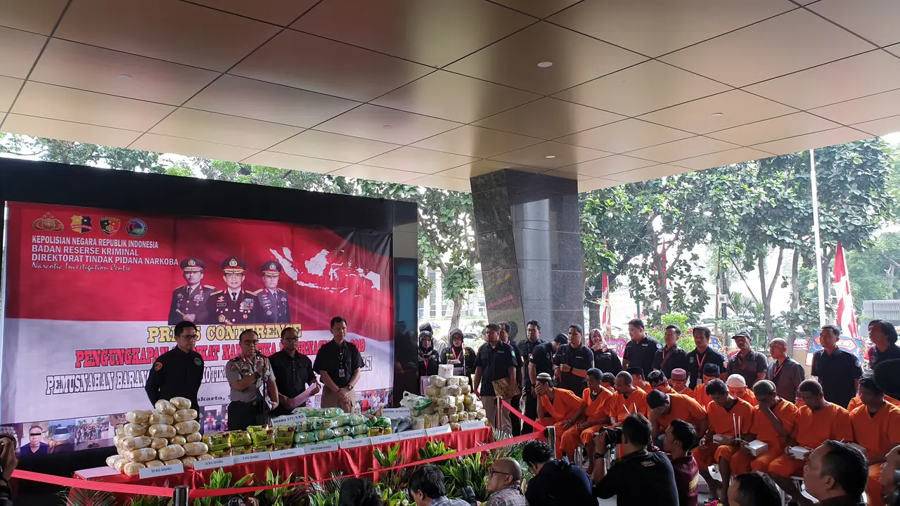 Pengungkapan Kasus Penyelundupan Sabu 50 Kilogram