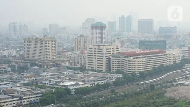 Minim RTH, Begini Wajah Polusi Udara di Langit Jakarta