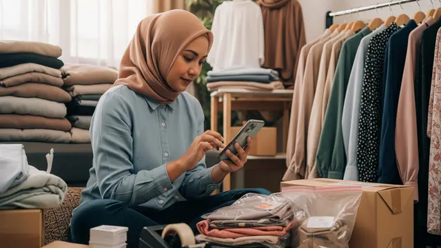 Reseller atau Dropshipper Fashion