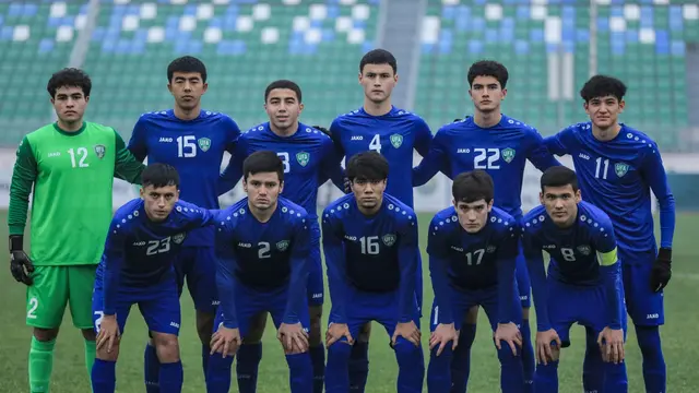 Starting XI Timnas Uzbekistan U-20