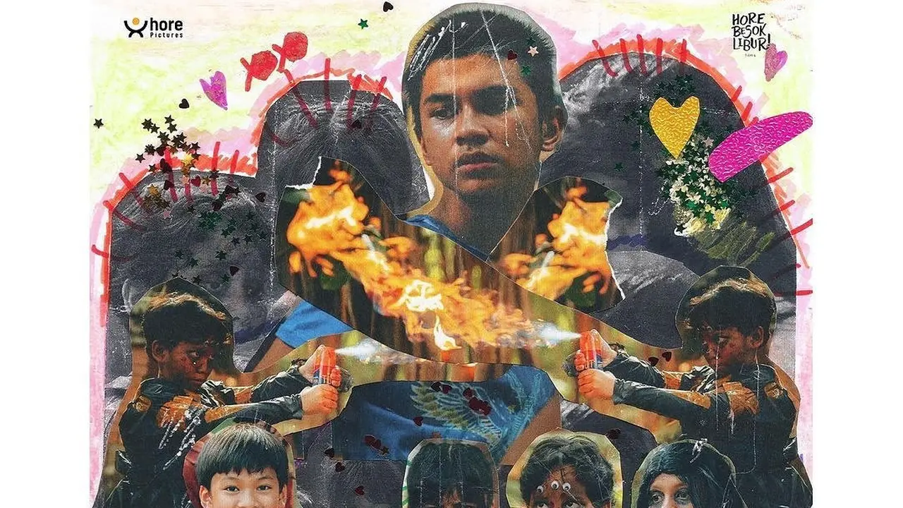 Poster film Little Rebels Cinema Club. (Foto: Dok. Instagram @muzakki.ramdhan)
