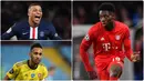 Memiliki kecepatan berlali menjadi keuntungan bagi pesepak bola untuk melakukan serangan balik atau turun membantu lini pertahan. Kylian Mbappe menjadi satu pesepak bola dengan kecepat lari yang mengagumkan. Berikut 6 pesepak bola tercepat di dunia saat ini. (kolase foto AFP)