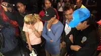BNN menggelar razia narkoba di dua tempat hiburan malam di Jakarta. (Liputan6.com/Ady Anugrahadi)