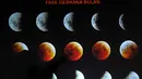 Gerhana bulan kali ini adalah bagian dari rangkaian 4 gerhana bulan total yang berurutan (gerhana bulan tetrad). Dua gerhana terjadi pada 2014 dan dua lainnya pada 2015, Jakarta, (8/10/14).(Liputan6.com/Johan Tallo) 