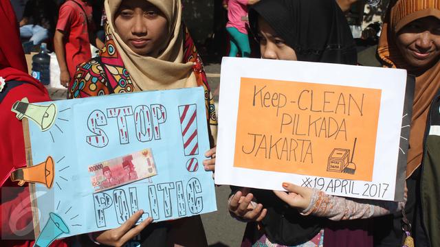 20170409-Stop Money Politik pilkada DKI Jakarta-Angga