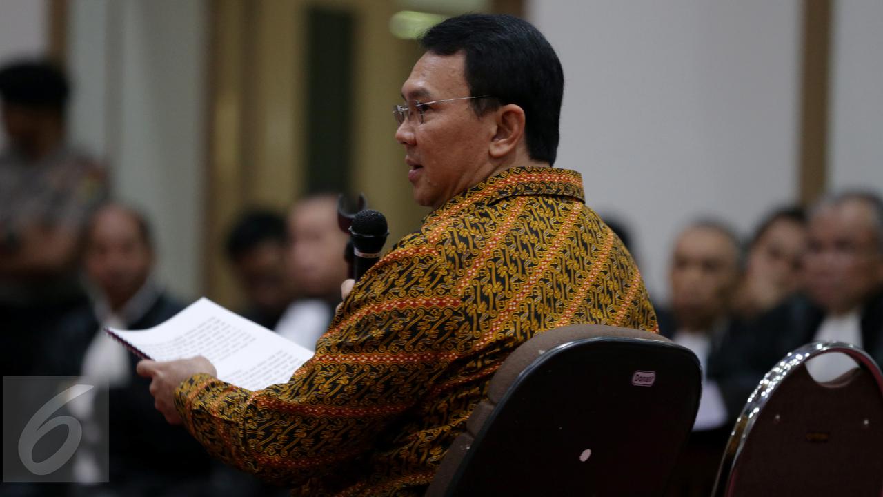 Sidang Pledoi Ahok