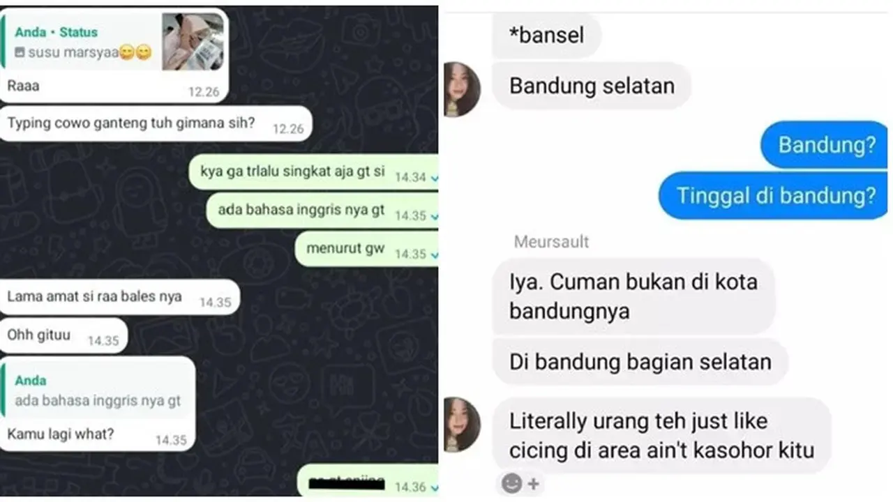 6 Chat Bahasa Inggris Setengah Kalimat Ini Kocak, Bikin Ngakak ketika Dibaca