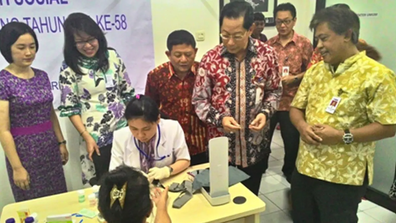 HUT-58, BCA Resmikan Klinik Medika dan Gelar Pengobatan Gratis 