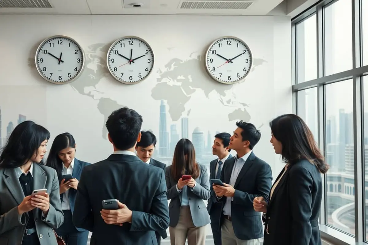perbedaan waktu indonesia dan china